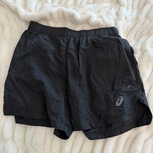 Asics Black Athletic Men's Shorts